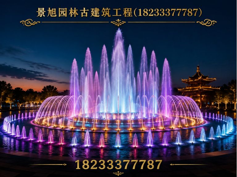 涞源县仿古牌楼展示图